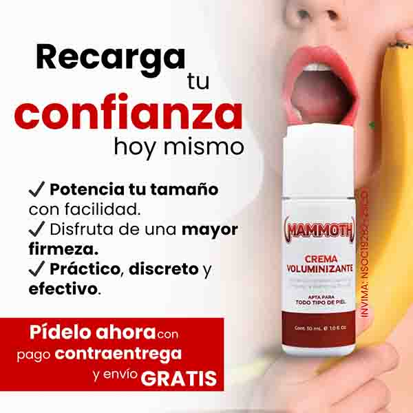 MAMMOTH crema volumizante