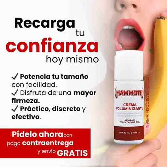 MAMMOTH crema volumizante